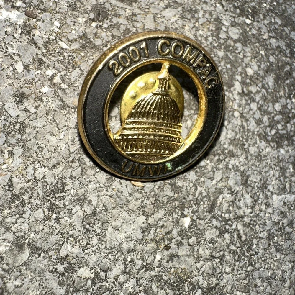 UMWA‎ 2001 Compac Lapel Pin